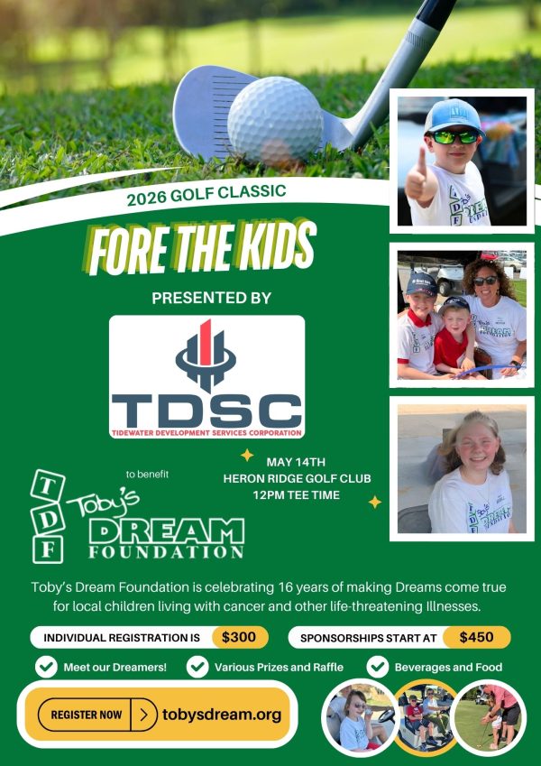 Golf Flyer with information