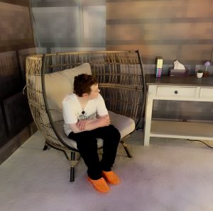 William sitting
